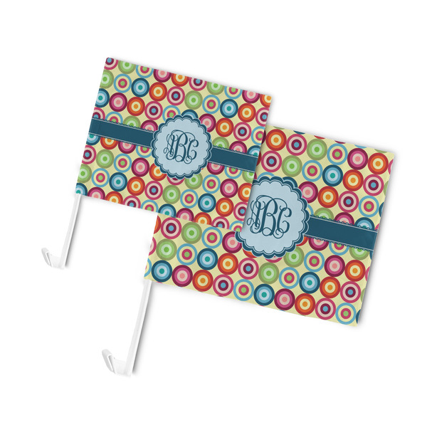 Retro Circles Car Flags - PARENT MAIN (both sizes)