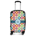 Retro Circles Suitcase (Personalized)