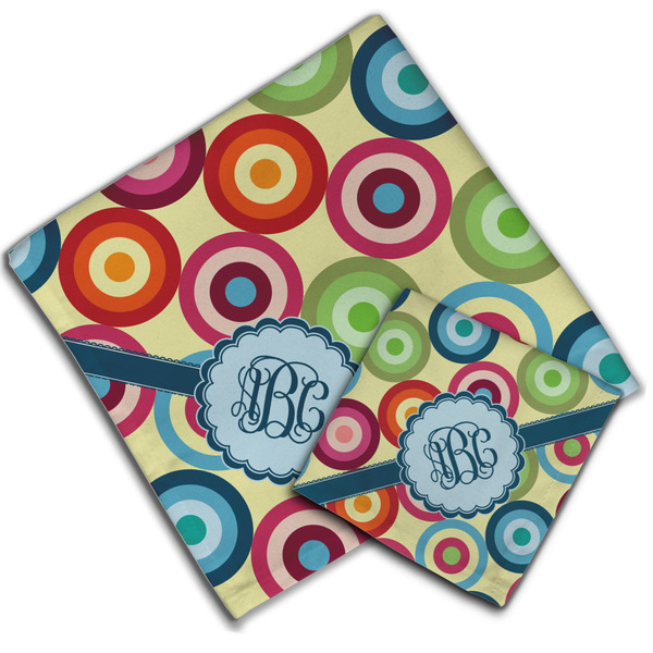 Retro Circles Cloth Napkins - Personalized Lunch & Dinner (PARENT MAIN)