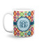 Retro Circles Coffee Mug (Personalized)