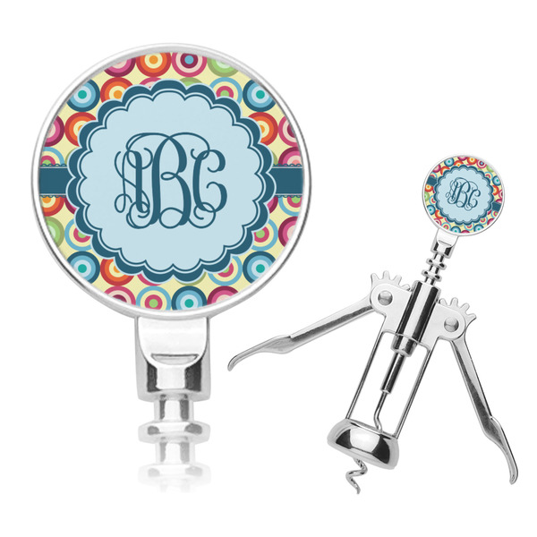 Custom Retro Circles Corkscrew (Personalized)