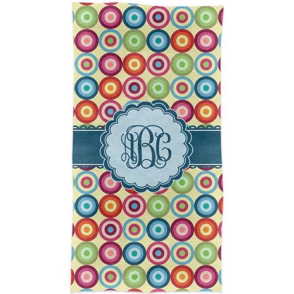 Retro Circles Crib Comforter/Quilt - Apvl