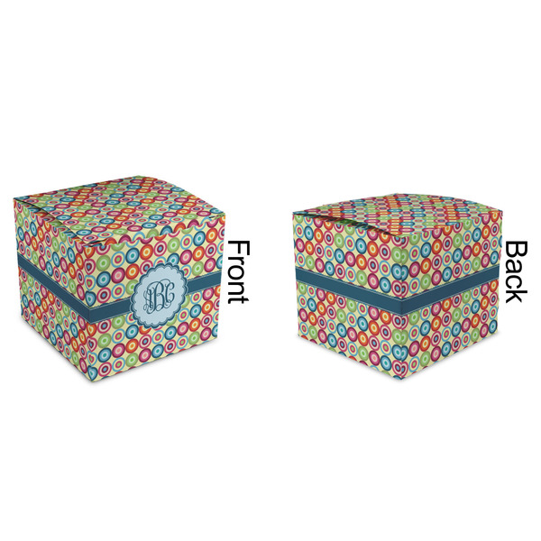 Retro Circles Cubic Gift Box - Approval