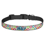 Retro Circles Dog Collar (Personalized)
