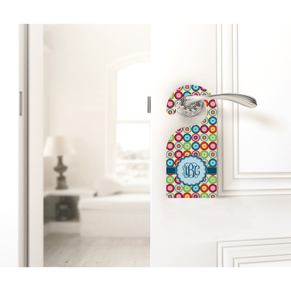 Retro Circles Door Hanger - LIFESTYLE