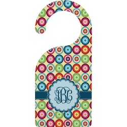 Retro Circles Door Hanger (Personalized)