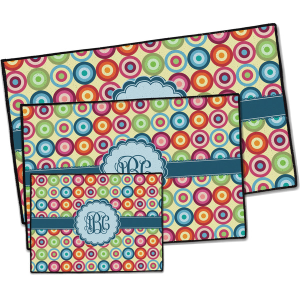 Retro Circles Door Mats - PARENT MAIN