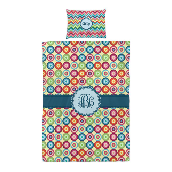 Retro Circles Duvet Cover Set - Twin XL - Alt Approval