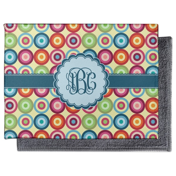 Retro Circles Electronic Screen Wipe - Flat