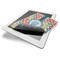 Retro Circles Electronic Screen Wipe - iPad