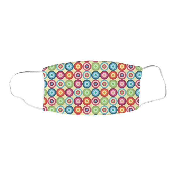 Retro Circles Fabric Face Mask