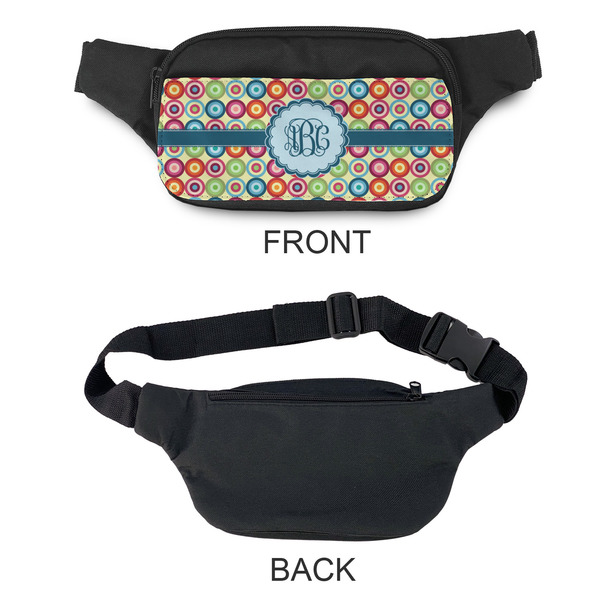 Retro Circles Fanny Packs - APPROVAL