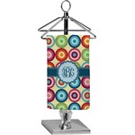 Retro Circles Finger Tip Towel - Full Print (Personalized)