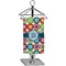 Retro Circles Finger Tip Towel (Personalized)