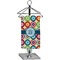 Retro Circles Finger Tip Towel - Full Print (Personalized)