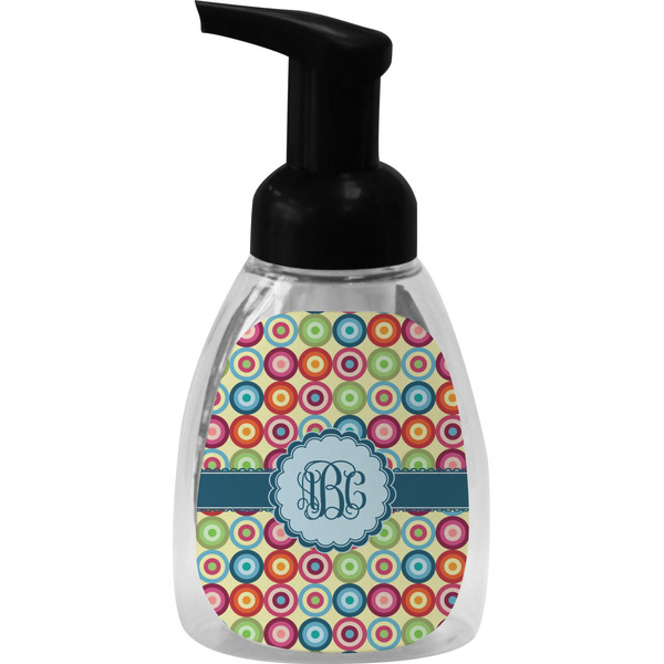 Retro Circles Foam Soap Bottle