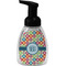 Retro Circles Foam Soap Bottle - Black (Personalized)