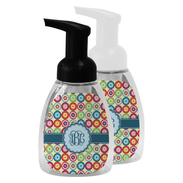 Retro Circles Foam Soap Bottles - Main