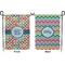Retro Circles Garden Flag - Double Sided Front and Back