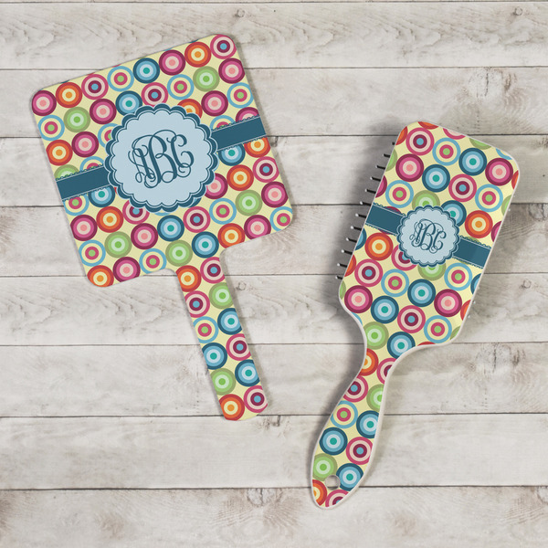 Retro Circles Hand Mirrors - In Context