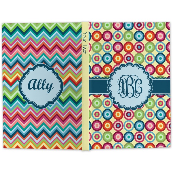 Retro Circles Hard Cover Journal - Apvl