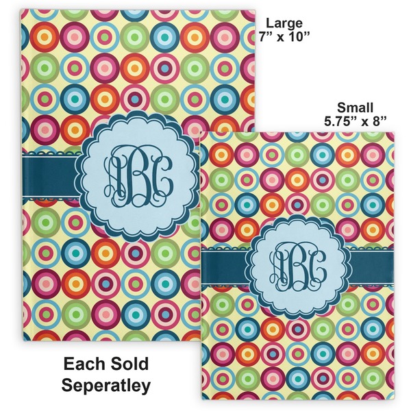 Retro Circles Hard Cover Journal - Compare
