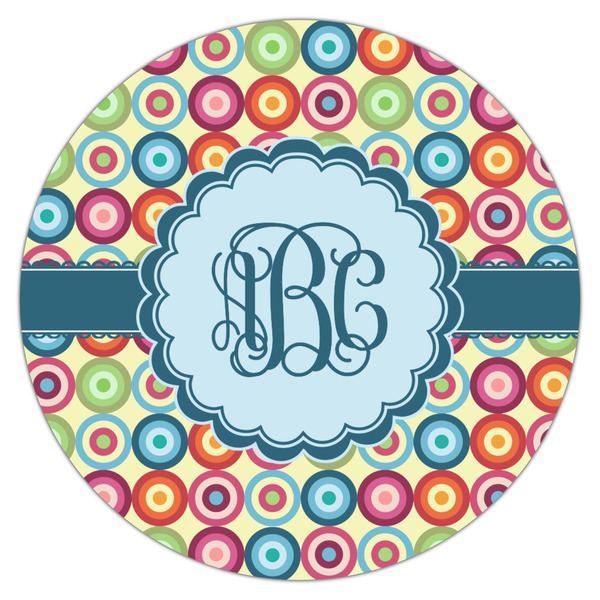 Retro Circles Icing Circle - Large - Single