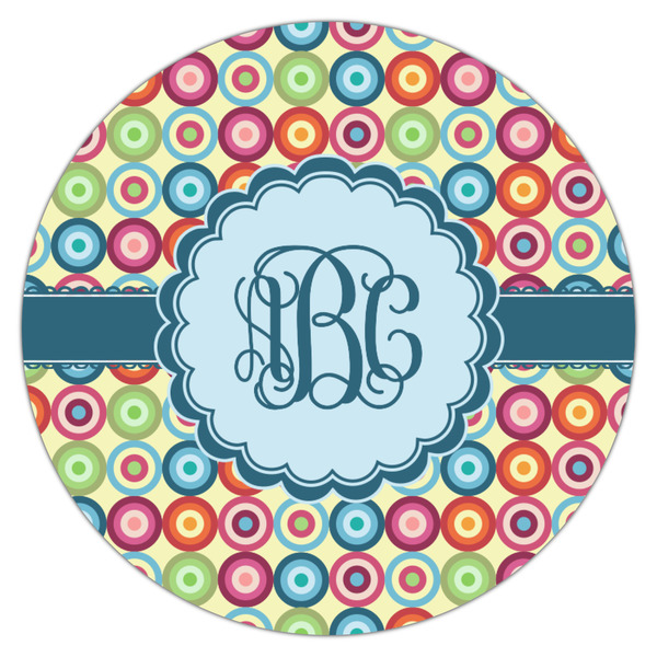 Retro Circles Icing Circle - Medium - Single