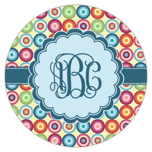 Retro Circles Icing Circle - Small - Single