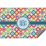 Retro Circles Indoor / Outdoor Rug - 3'x5' (Personalized)