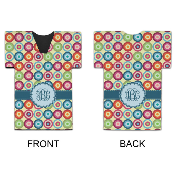 Retro Circles Jersey Bottle Cooler - APPROVAL