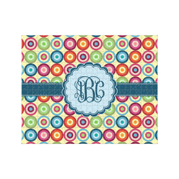 Custom Retro Circles 500 pc Jigsaw Puzzle (Personalized)