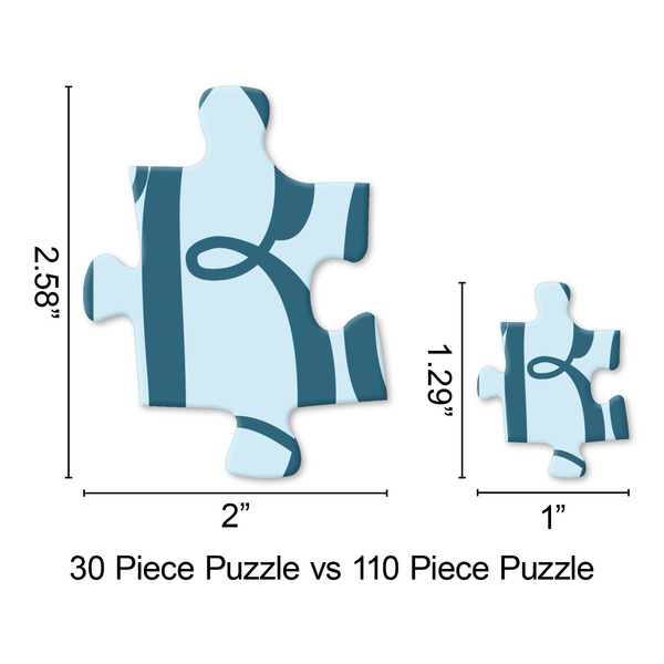 Retro Circles Jigsaw Puzzle - Piece Comparison