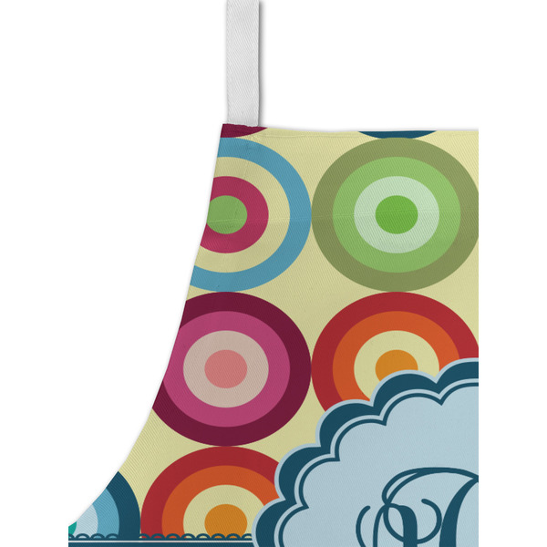 Retro Circles Kid's Aprons - Detail