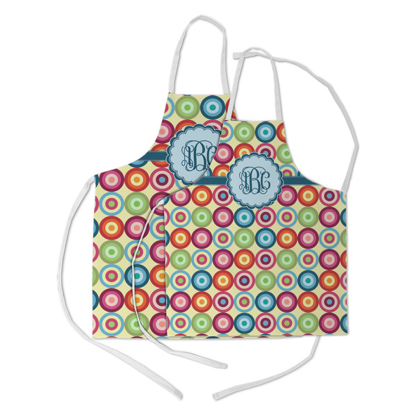 Retro Circles Kid's Aprons - Parent - Main