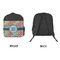 Retro Circles Kid's Backpack - Approval