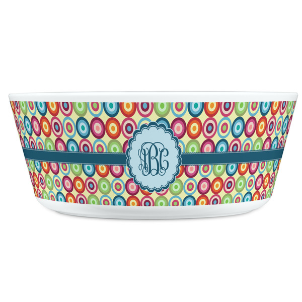 Retro Circles Kids Bowls - FRONT