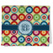 Retro Circles Kitchen Towel - Poly Cotton w/ Monograms