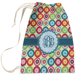 Retro Circles Laundry Bag (Personalized)