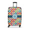 Retro Circles Large Travel Bag - With Handle