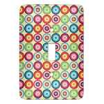 Retro Circles Light Switch Cover (Single Toggle)