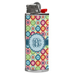 Retro Circles Case for BIC Lighters (Personalized)