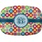 Retro Circles Melamine Platter (Personalized)