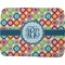 Retro Circles Memory Foam Bath Mat - 48"x36" (Personalized)