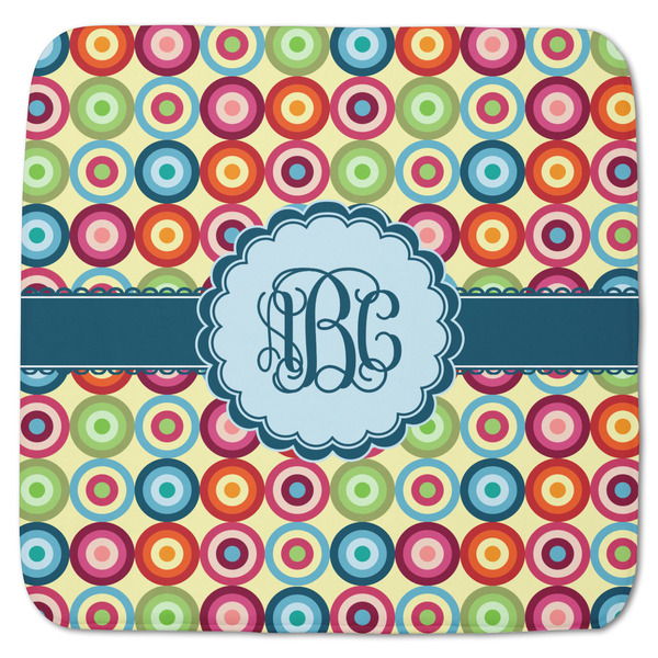 Retro Circles Memory Foam Bath Mat 48 X 48