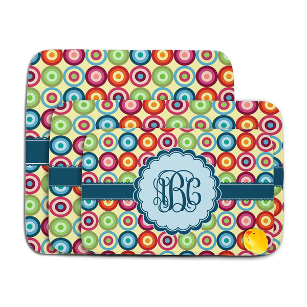 Retro Circles Memory Foam Bath Mat - MAIN PARENT