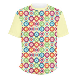Retro Circles Men's Crew T-Shirt - 2X Large