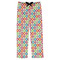 Retro Circles Mens Pajama Pants