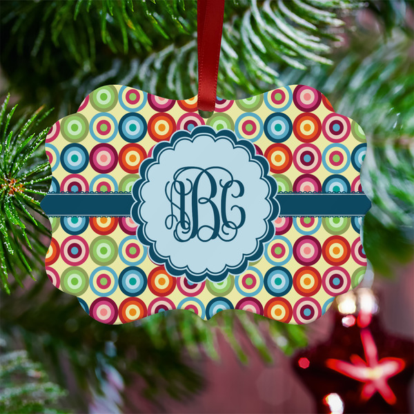 Retro Circles Metal Benilux Ornament - Lifestyle