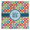Retro Circles Microfiber Dish Towel (Personalized)